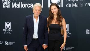 Michael Douglas mit seiner Tochter Carys bei der Preisverleihung auf Mallorca.