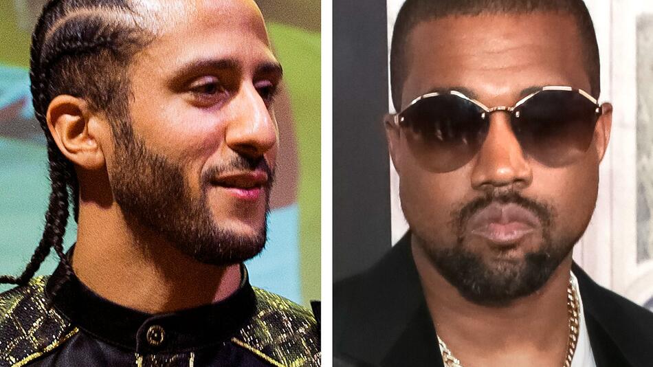 Colin Kaepernick und Kanye West