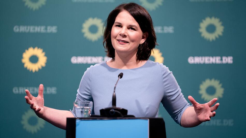 Pressekonferenz Baerbock