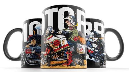 Motomania-Tassen auf der Motorräder Dortmund: Neue Modell der Motomania-Tassen zu haben