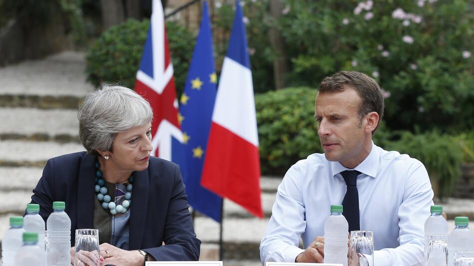 Brexit-Treffen zwischen Macron und May