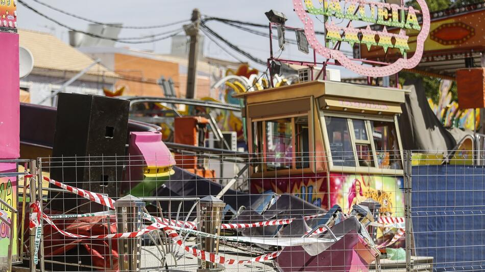 Panik bei Kirmes-Unfall in Spanien