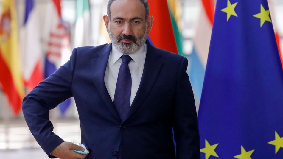 Armenischer Ministerpräsident Paschinjan in Brüssel