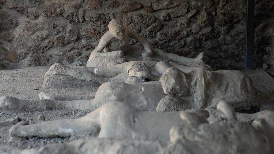 Pompeji, Vesuv, Opfer, Ausgrabungen
