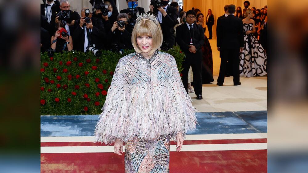 "Vogue"-Chefredakteurin Anna Wintour fungiert bei der Met Gala als Co-Gastgeberin und ...