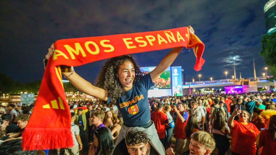 Euro 2024: Spanien - England - Frankfurter Fanzone