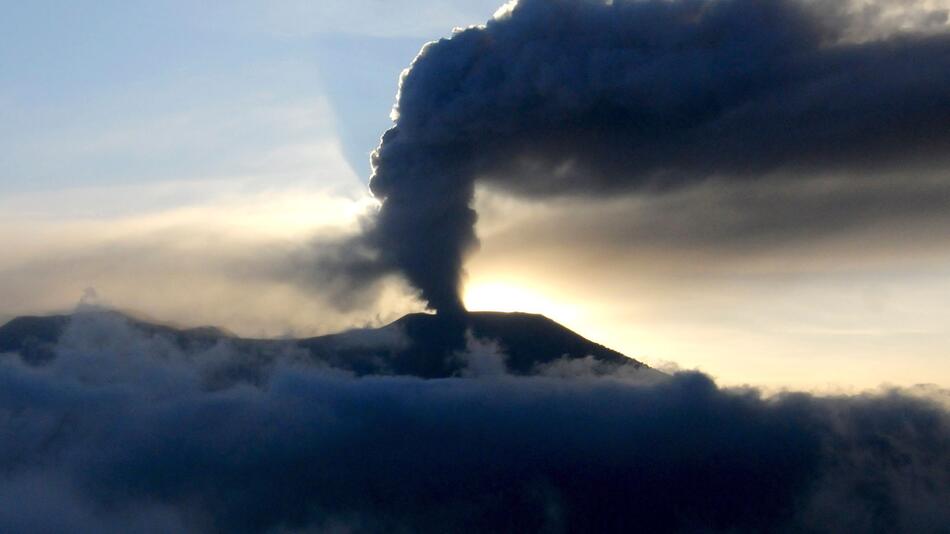 Vulkan Marapi in Indonesien