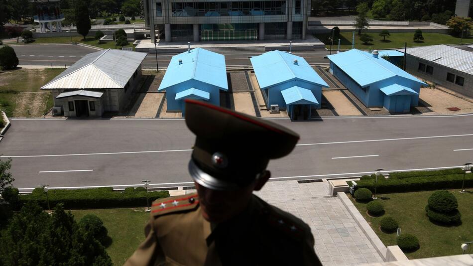 In der demilitarisierten Zone zwischen Nord- und Südkorea