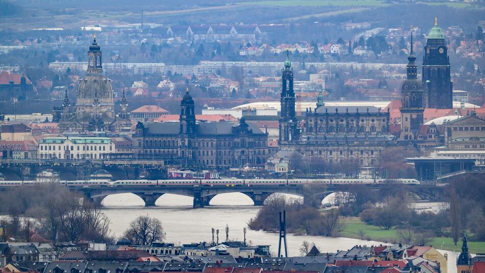 Blick auf Dresden