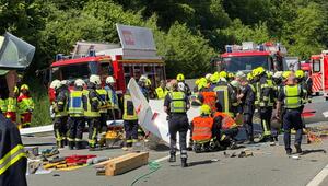 Segelflugzeug stürzt auf A45