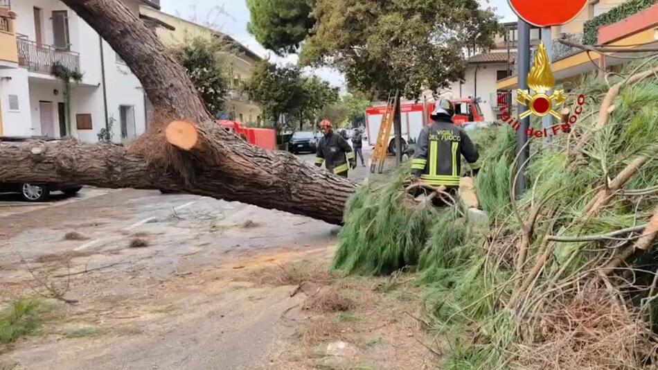 Heftiger Regen in Italien: Tausende evakuiert