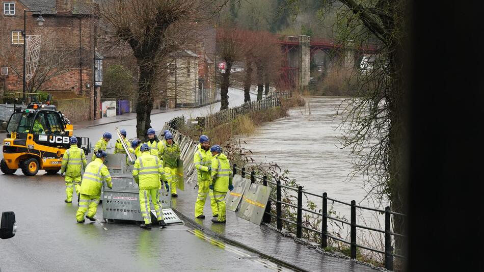 Sturm "Gerrit" in Großbritannien