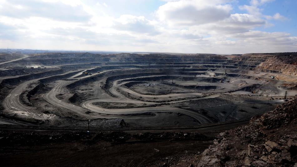 Mine für Seltene Erden in China