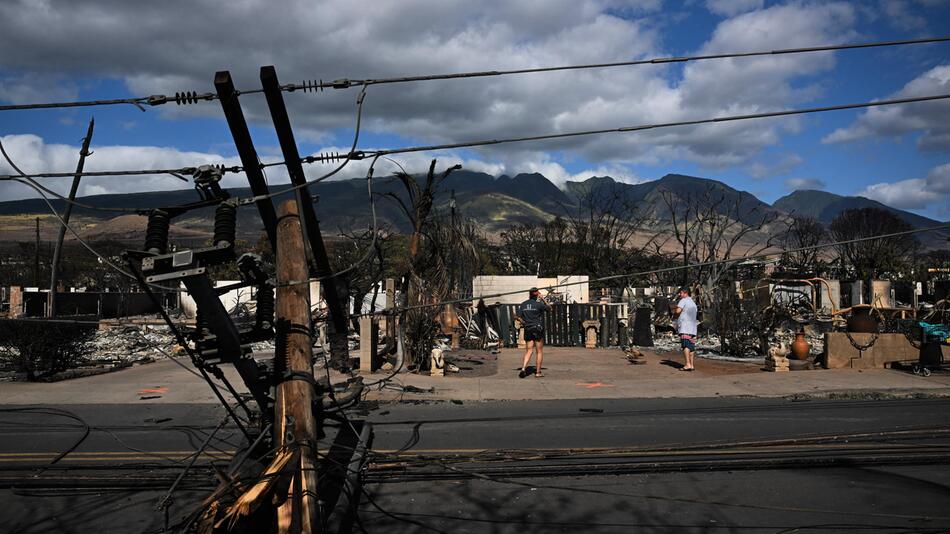 Maui nach der Brandkatastrophe