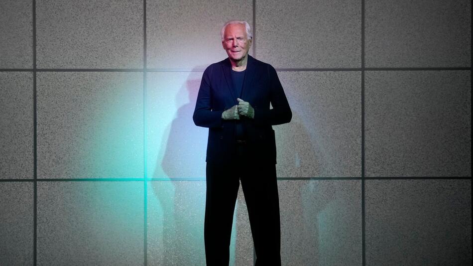 Mailänder Modewoche 2024 - Giorgio Armani