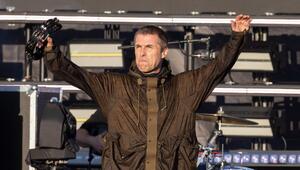 Liam Gallagher auf der Bühne der Oasis-Reunion-Tour "Live '25" im Sommer 2025.