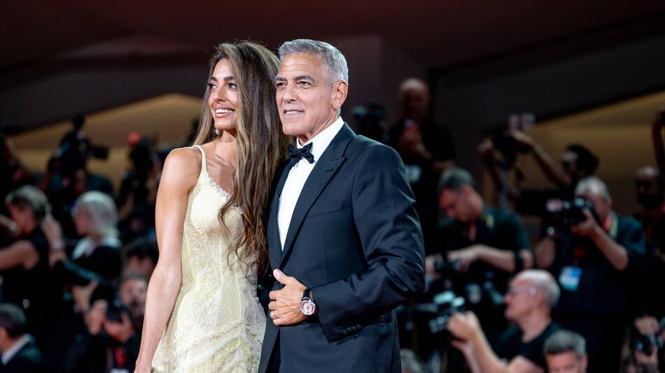 Amal und George Clooney beim Filmfestival in Venedig