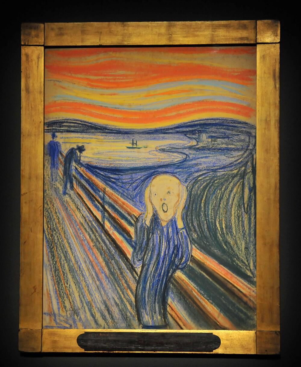 "Der Schrei", Edvard Munch, Kunst