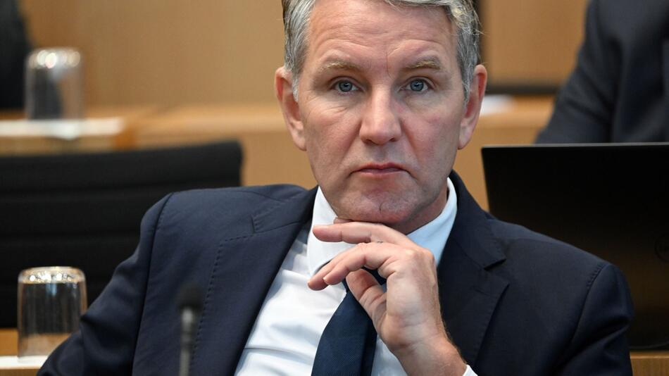Thüringer AfD-Fraktionsvorsitzender Björn Höcke