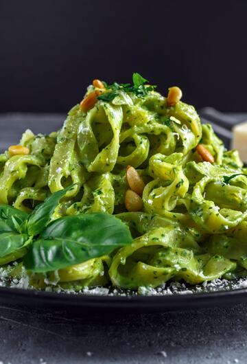 Pastagericht mit Pesto