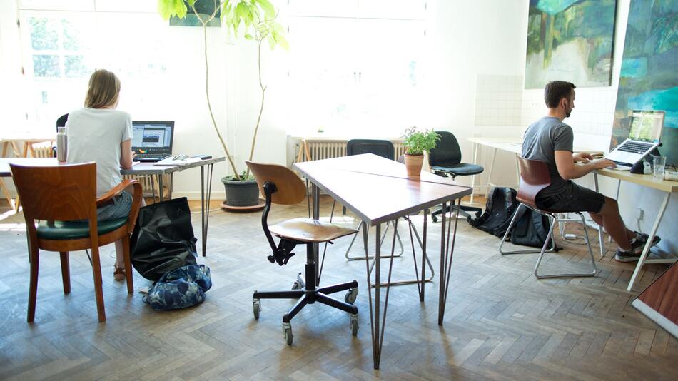 Arbeiten im Coworking Space