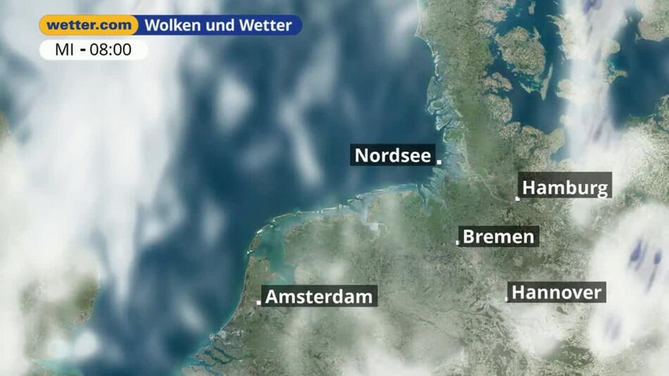 "Nordsee: Dein Wetter für Deine Region!"