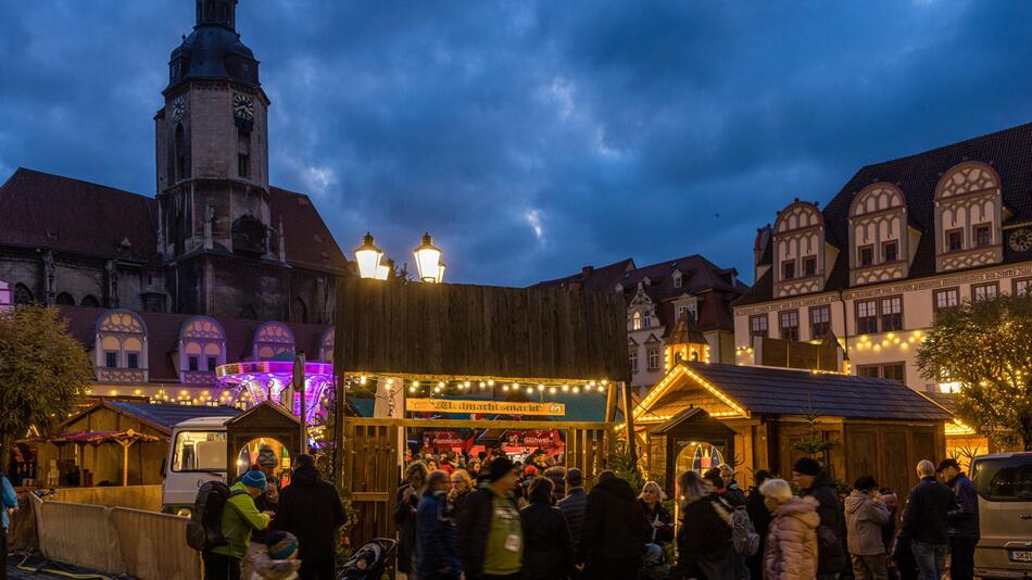 Weihnachtsmarkt Naumburg - Illustration