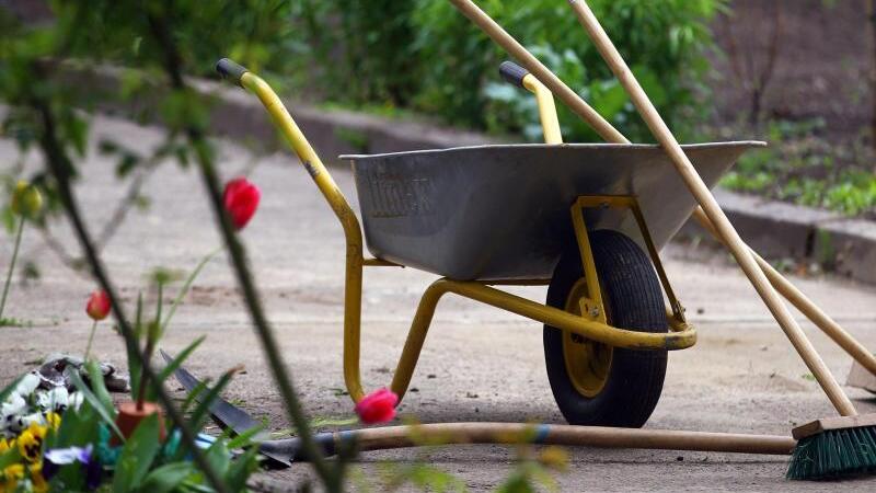 Zeit für Gartenarbeiten