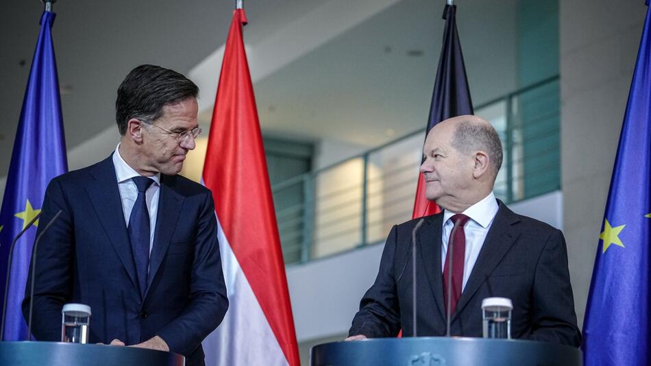 Scholz empfängt Ministerpräsident Rutte