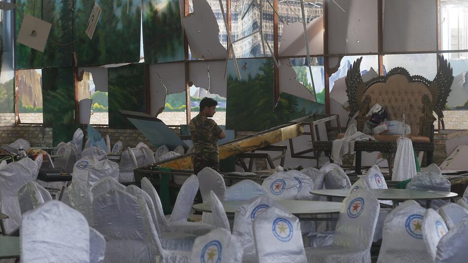 Explosion in Hochzeitshalle in Kabul