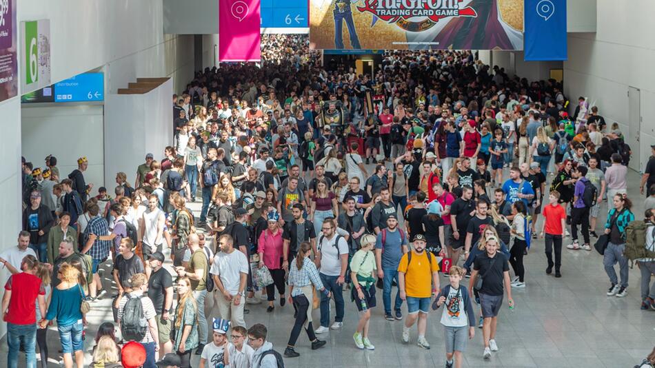 Auf der Gamescom konnten Besucher Spiele vor ihrer Veröffentlichung anspielen.