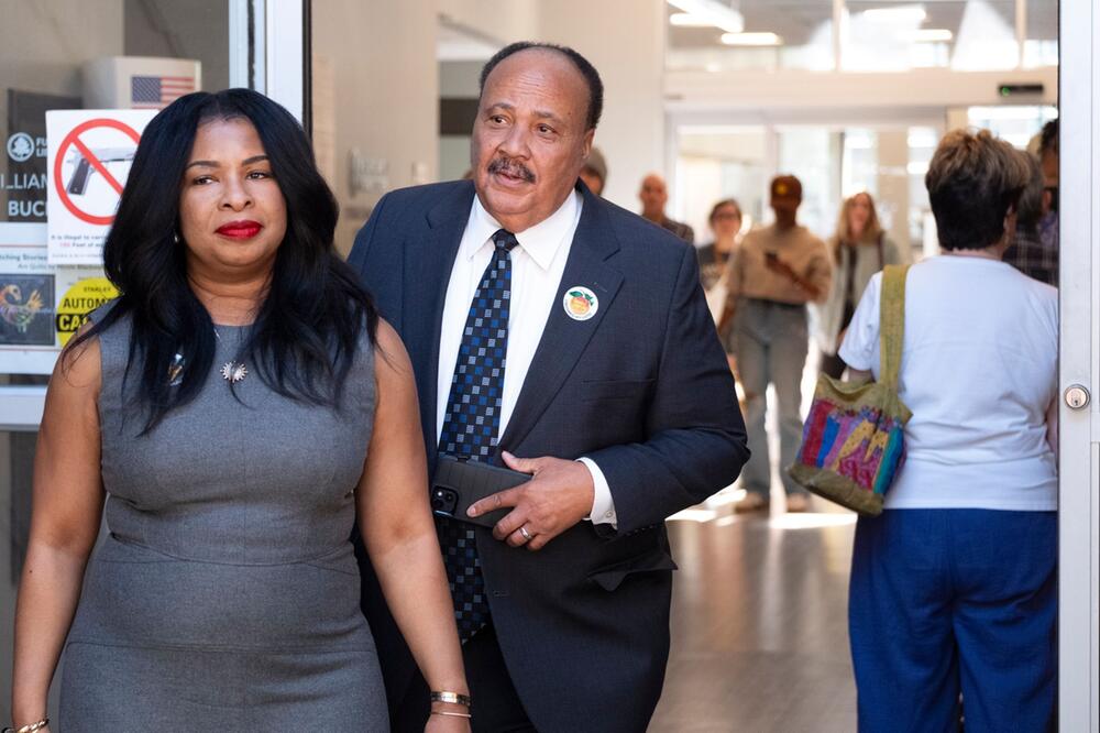 Wahlen in den USA - Stimmabgabe Martin Luther King III