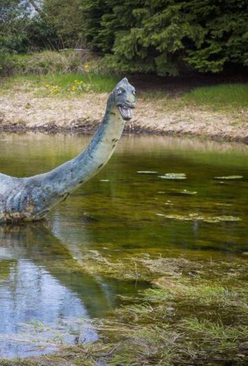 Skulptur von Nessie