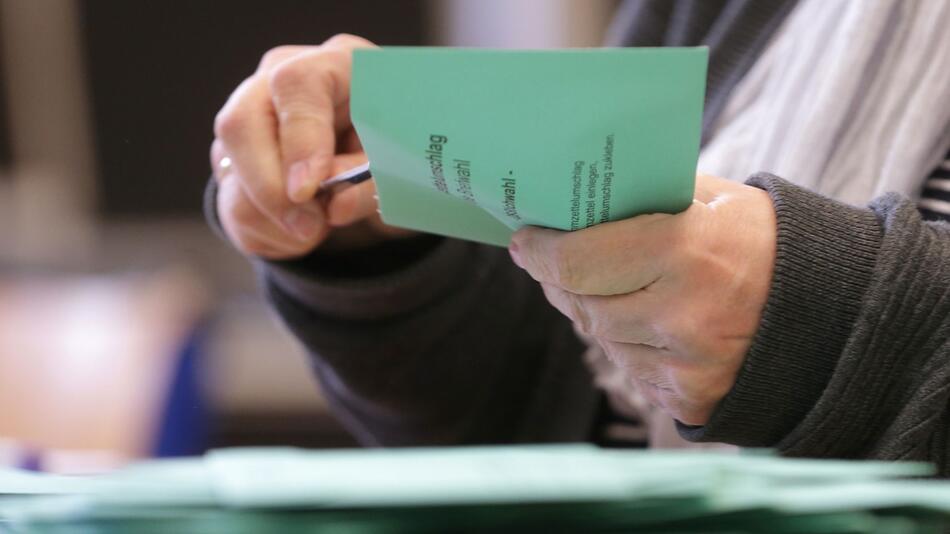 Stichwahlen Nordrhein-Westfalen - Stimmauszählung