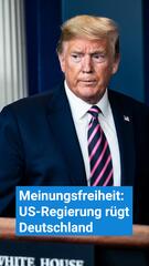 Meinungsfreiheit: US-Regierung rügt Deutschland