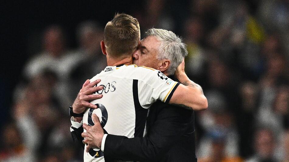 Kroos und Ancelotti