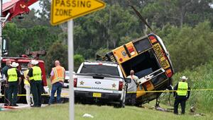 Schulbus-Unfall in Florida