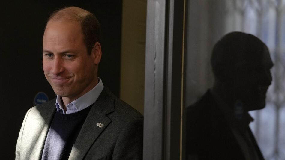 Britischer Prinz William engagiert sich gegen Obdachlosigkeit