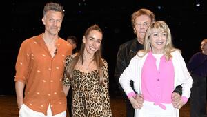 Starker Familienzusammenhalt: Wayne Carpendale (v.l.) mit Ehefrau Annemarie und Howard ...