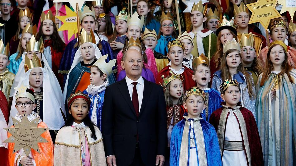 Sternsinger im Bundeskanzleramt