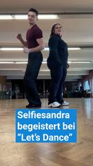 Selfiesandra begeistert bei "Let’s Dance"