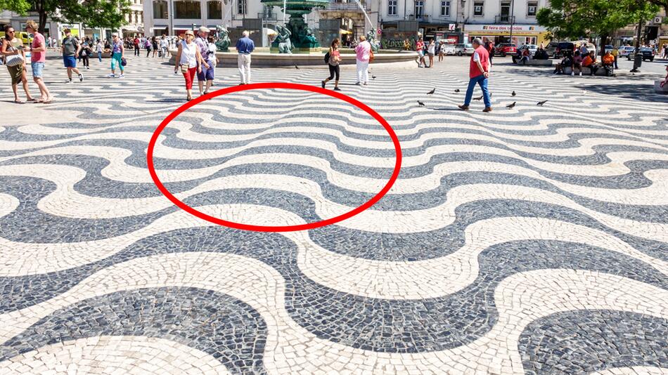 Lissabon: Die Stadt mit einer der größten optischen Täuschungen der Welt