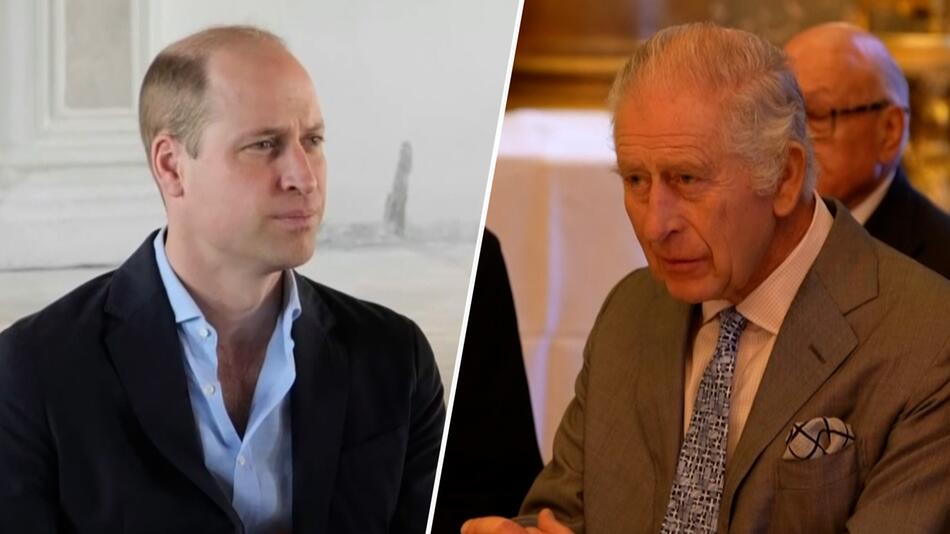 Charles und William: Gespräche unter vier Augen – darüber sprach der König mit seinem Thronfolger