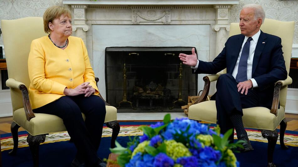 Merkel zu Besuch in den USA