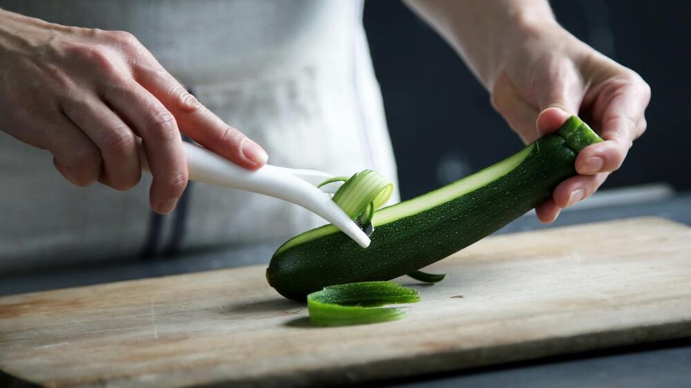 Zucchini ist reich an Vitaminen.