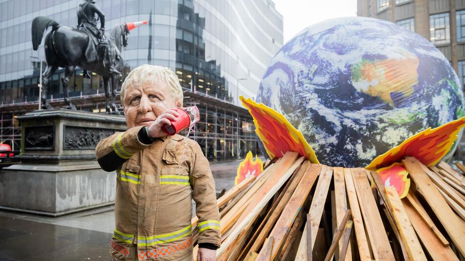 UN-Klimakonferenz COP26 in Glasgow - Protest