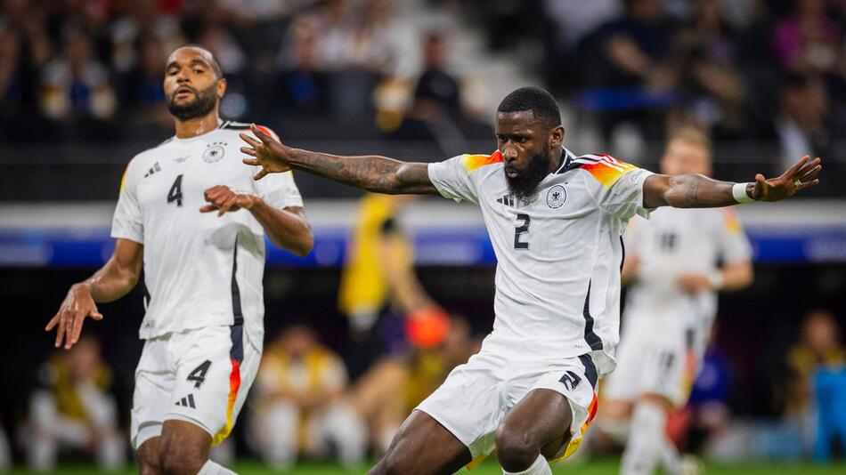 Jonathan Tah und Antonio Rüdiger