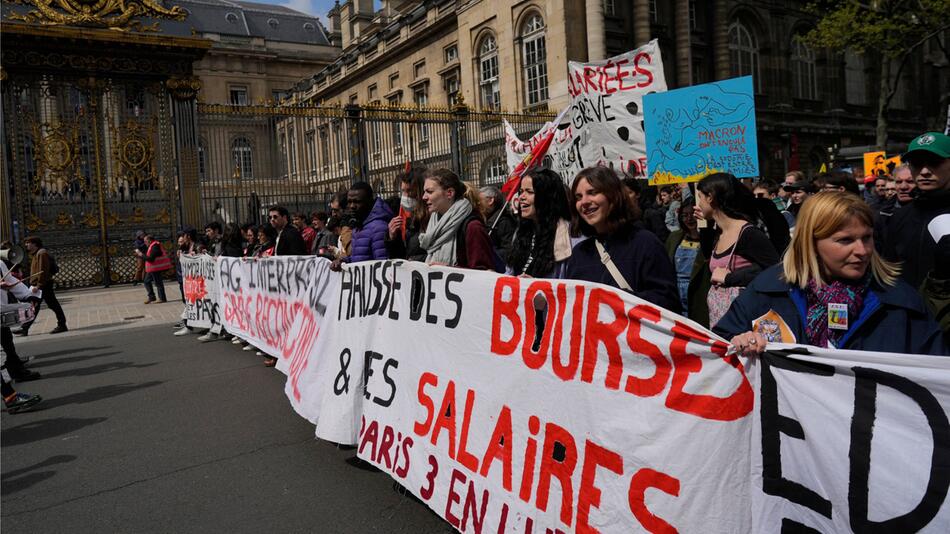 Proteste in Frankreich - Bayonne