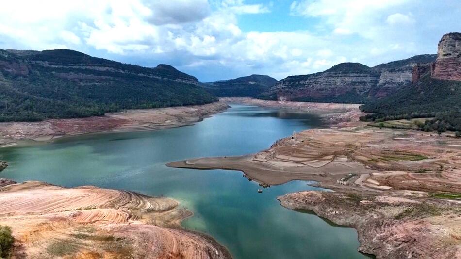 Der Sau-Stausee in Spanien