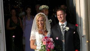 Cora und Ralf Schumacher bei ihrer Hochzeit